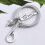 Pendant Key Ring Man Fathers Day Personalised Keyring Chain Flat 4