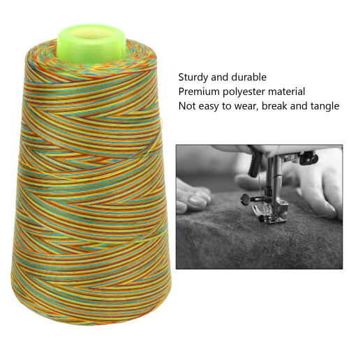Fil 402 1 pièce Polyester Broderie multicolore 11x6cm 2