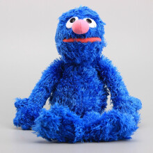 (Grover 36cm)Peluche Plaza Sésamo Elmo Zoe Ernie Oscar Cookie Grover Bird Juguetes Nuevos con Etiquetas