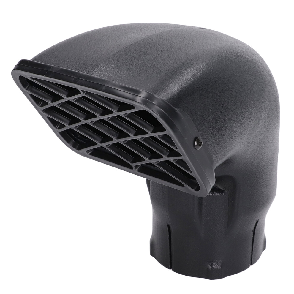 Lldpe 3.5In Snorkel Head Universal Car Engine Air Intake Replacement Black 6911357585406