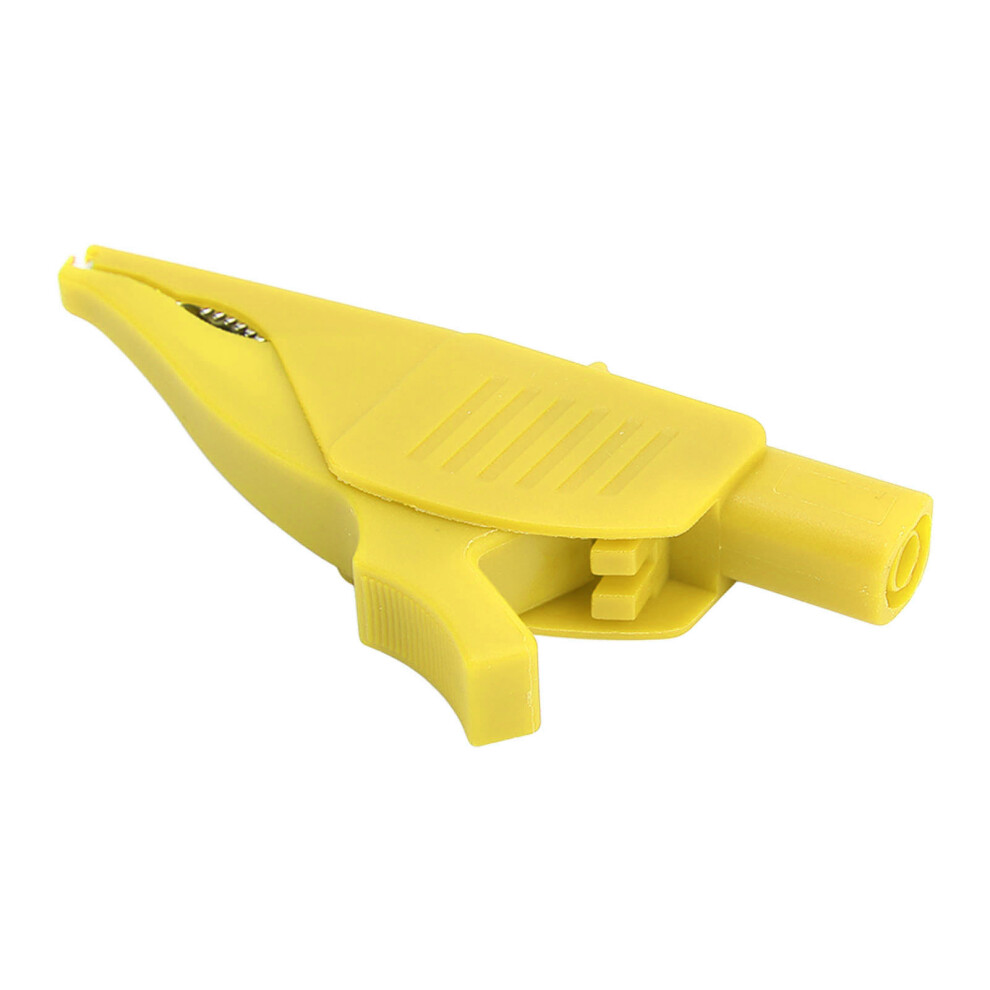Automotive Test Clip Brass Cover 4Mm 0.2In Tap Safety 32A 1000V For Car Battery 3691357586162
