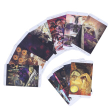 Urban Tarot Karten 78 Decks Kunstpapier Glatt Divination Interaktives Spielzeug Spiel