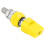 J.50019 100A 4mm Terminale in ottone M8 giallo 14