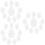 150St Multi-Functionele Plastic Eggshell Voor Party Candy En Opberg 9
