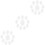 150St Multi-Functionele Plastic Eggshell Voor Party Candy En Opberg 7