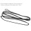 12 Strands Archery Bow String Replacement for Recurve Bow, 62 Inches Black 12