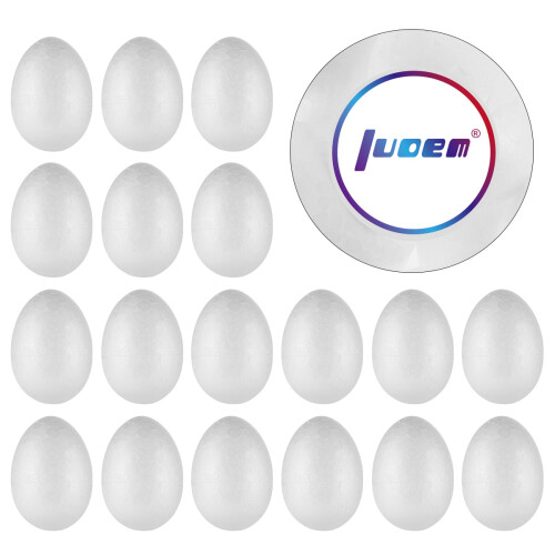 3St Polystyreen Eieren, Voor Paas- En Knutselactiviteiten 1