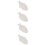 4Pcs Ceramic Fish Shaped Plate 11 Inches White For Home Restaurant 10
