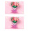 2 Pcs Carnation Assorted Color Cards Romantic Mother 3