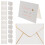 10 Pezzi Creative Con Buste Schede Note Vuote Regalo 7