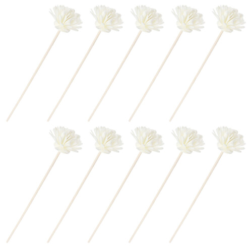 20 Unidades Varetas Difusoras De Aroma Com Flor Artificial