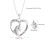 1Set Silberfarbenes Halskette Ohrring Set Kinder 3