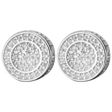 1Paar Metall Ohrringe Herren Hiphop Robust