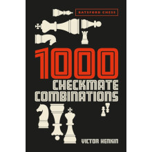1000 Checkmate Combinations by Victor Henkin Paperback Book