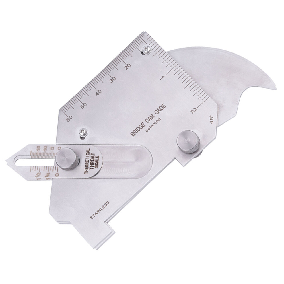 Mg-8B Bridge Welding Gauge For Joint Inspection, Stainless Steel 9301357590871