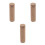 3Pcs Bastão Inalador De Aroma Madeira Para 6