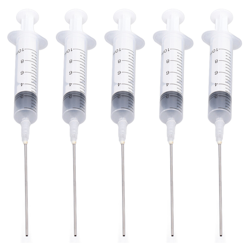 5Pcs 10ml Ink Dispensing Syringes: High-Quality PP Plastic Material-image-OPC-PMPPG6D-NEW
