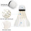 3pcs Indoor Outdoor Badminton Shuttlecocks - Durable, Windproof, High Speed 5