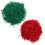 2Pièces Papier Crinkle Coloré, Garniture Paniers Pour 3