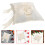 Ring Holder For Wedding Ceremony White Cloth Elegant 1pcs 10