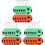 36 Pcs Reflective Soccer Hanging Ornament For Backpack Decor 4