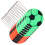 36 Pcs Reflective Soccer Hanging Ornament For Backpack Decor 2