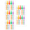 500 Pcs Ceramic Christmas Tree Lights Multi Color Twist Bulbs 7