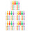 500 Pcs Ceramic Christmas Tree Lights Multi Color Twist Bulbs 4