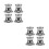2 Pcs Earring Accessories Back Stabilizers Flat Backs Replacements 10