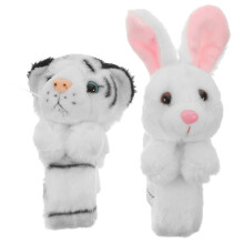 2Pcs Stuffed Animal Plush Slap Bracelets