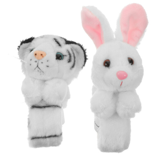 2Pcs Stuffed Animal Plush Slap Bracelets