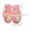 2 Pairs Decorative Plush Winter Mitts Cartoon Design 11