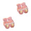 2 Pairs Decorative Plush Winter Mitts Cartoon Design 10