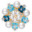 1 Bloemenbroche Met En Parels Dames Elegant 1