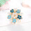 1 Bloemenbroche Met En Parels Dames Elegant 6