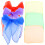 Hand Scarf Imitated Silk Fabric 12pcs 8