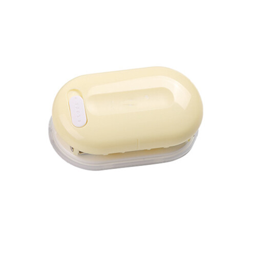 Loose Leaf Circle Punches Paper Puncher for Notebook-Yellow