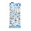 Multicolor Crystal Glitters Sticker with 3D Cartoon-Blue 1