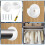 8Pcs Closet Rod Holders Plastic End Caps With Quick Installation 7