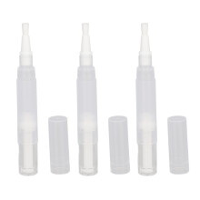 3er-Pack transparente Drehstifte, 4,5 ml, leere