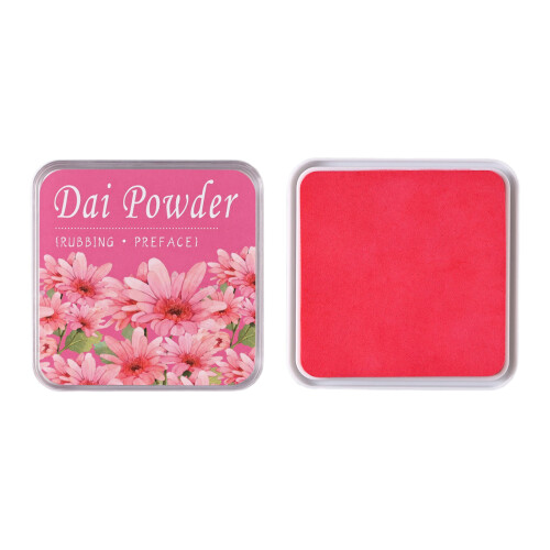Stamp Pad Versatile Neutral Ink Pad for Creative-Daisy powder