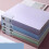 Sheet brochure, multi-layer transparent insert folder, 40-White 7