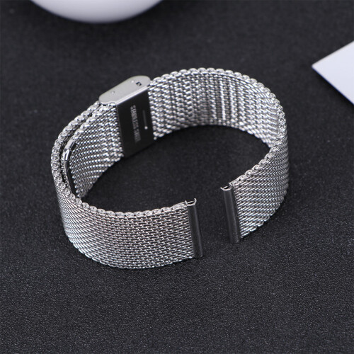 22 Mm Shark Mesh Rostfritt Klockband Fällspänne 2