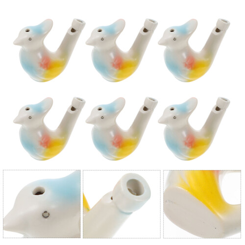 6 De Cerâmica De Aquático Coloridos 2