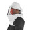Breekeeping Hat Breathable Mesh White Edging Cowboy Hat 28x28cm 9