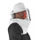 Breekeeping Hat Breathable Mesh White Edging Cowboy Hat 28x28cm 11