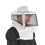 Breekeeping Hat Breathable Mesh White Edging Cowboy Hat 28x28cm 8