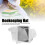 Breekeeping Hat Breathable Mesh White Edging Cowboy Hat 28x28cm 7