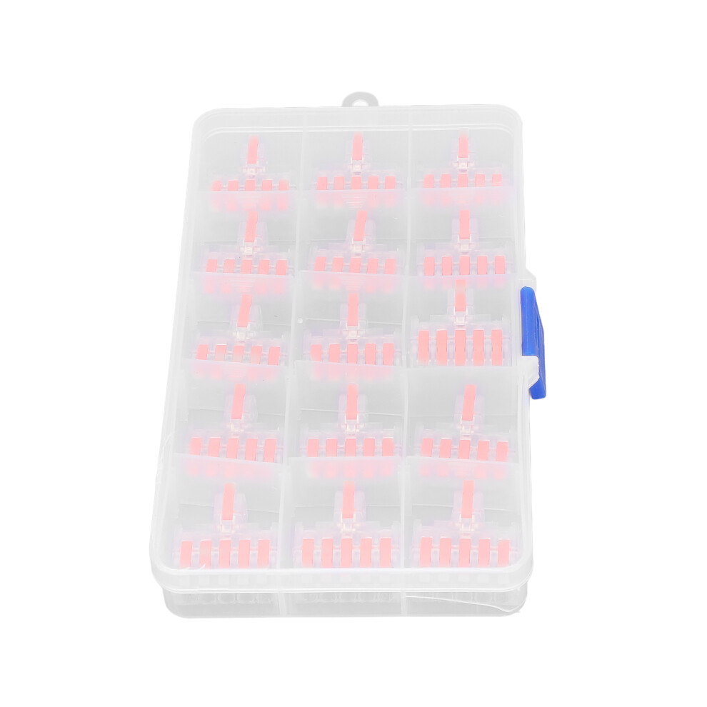 15Pcs Df-15 Wire Connector With Quick Splicing Transparent Pc Material 8701357601453
