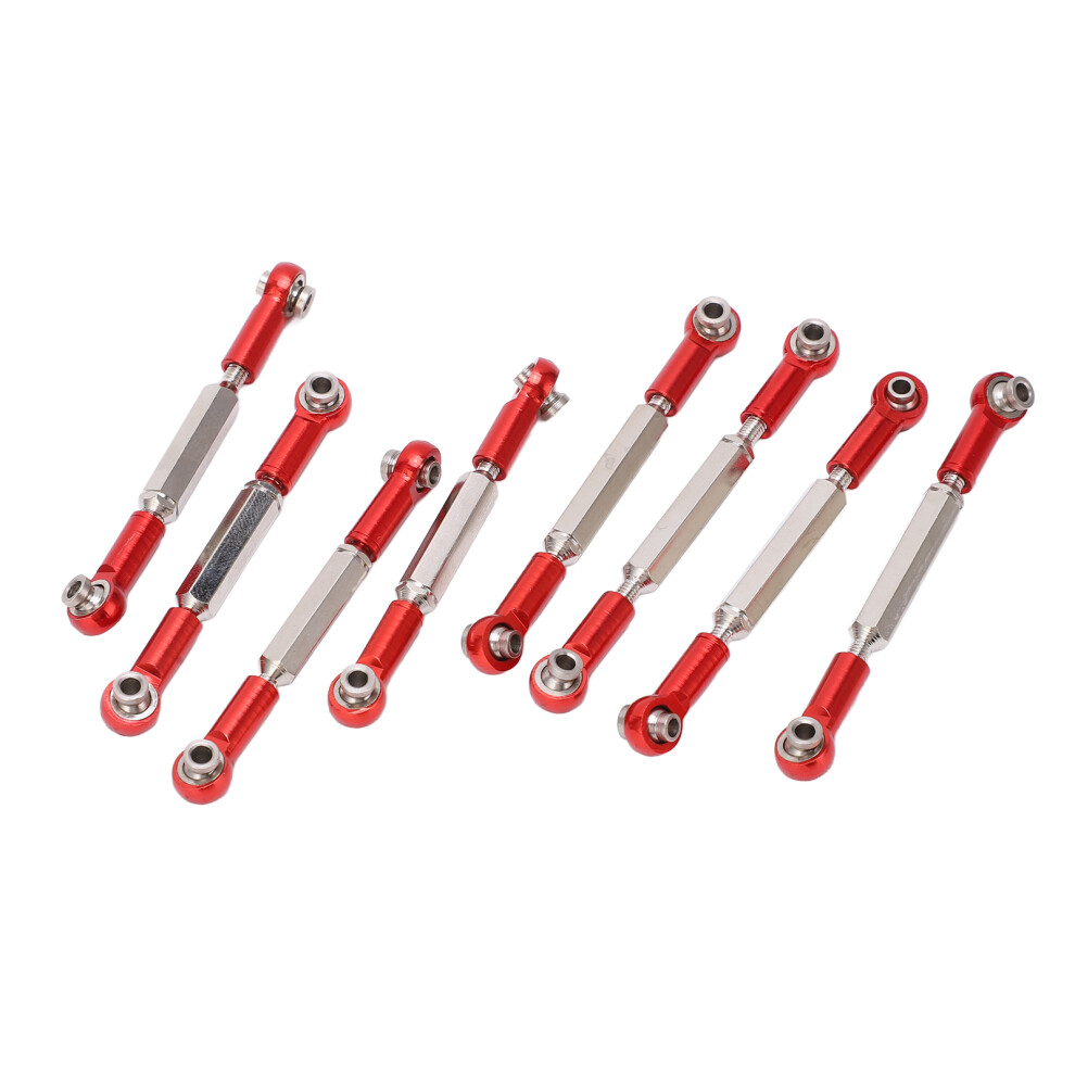 Durable Metal Servo Link Kit For Wpl C14 C24 B14 Mn D90 D91 Red 8721357603738